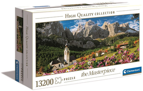 Clementoni - puzzle - 13200 pièces - dolomites de sellagruppe - puzzle pour adultes - collection de haute qualité