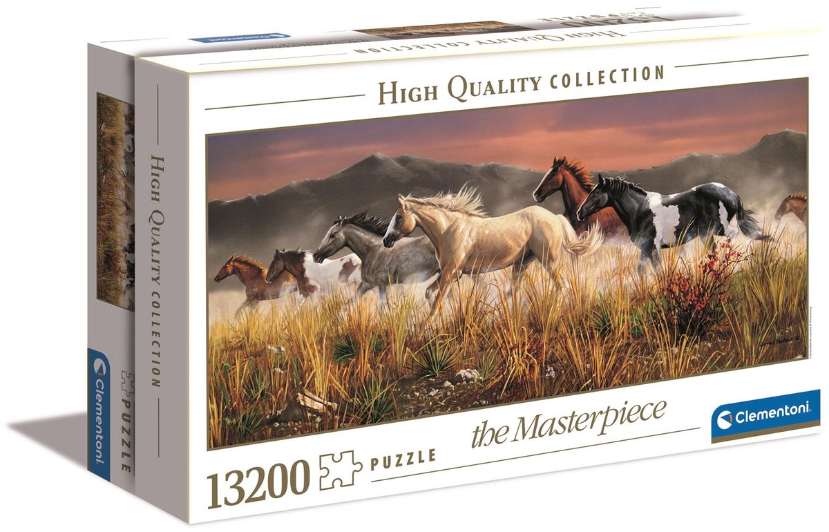 Clementoni puzzle bande de tonnerre, 13200 pièces.