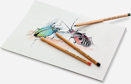 Faber-castell crayon pastel pitt - 101 blanc - fc-112201