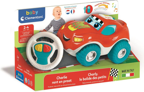 Clementoni bébé Charlie conduisant une voiture