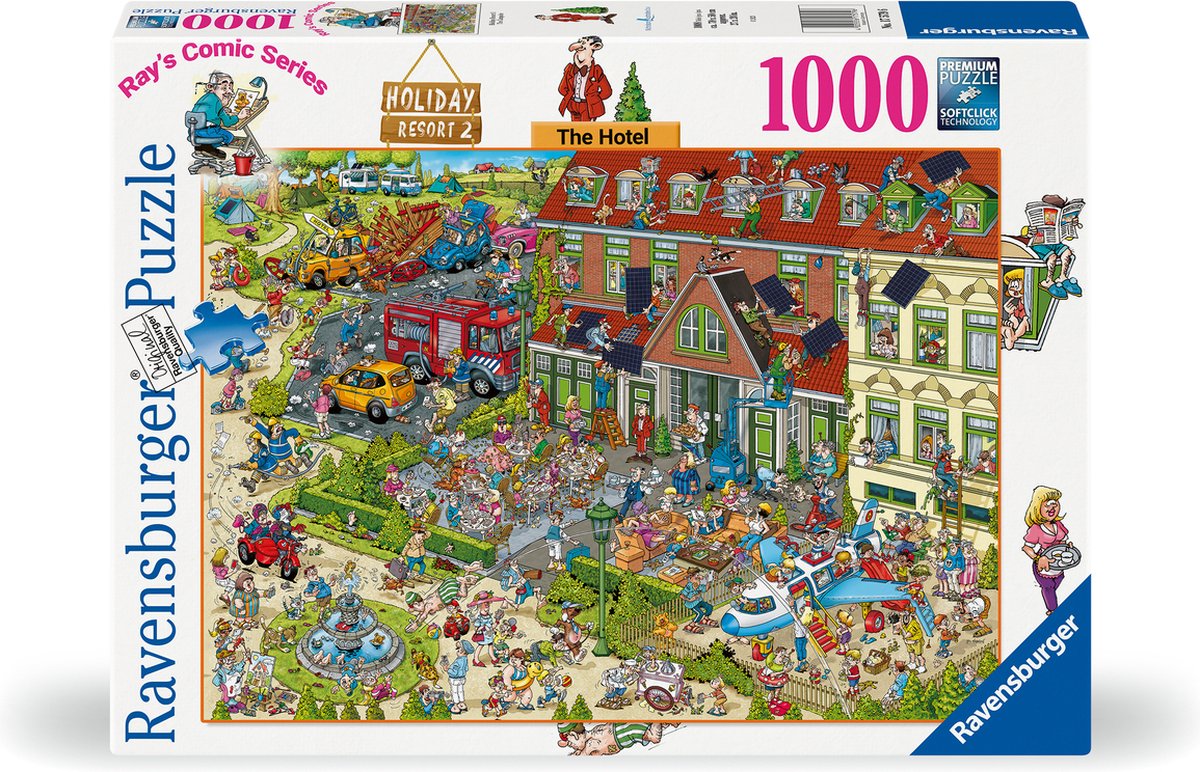 Ravensburger Holiday Resort 2 The Hotel Leg Puzzle, 1000st.