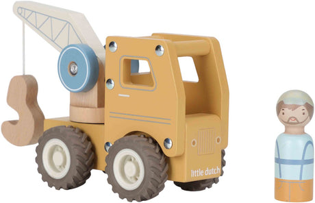 Petit camion-grue hollandais