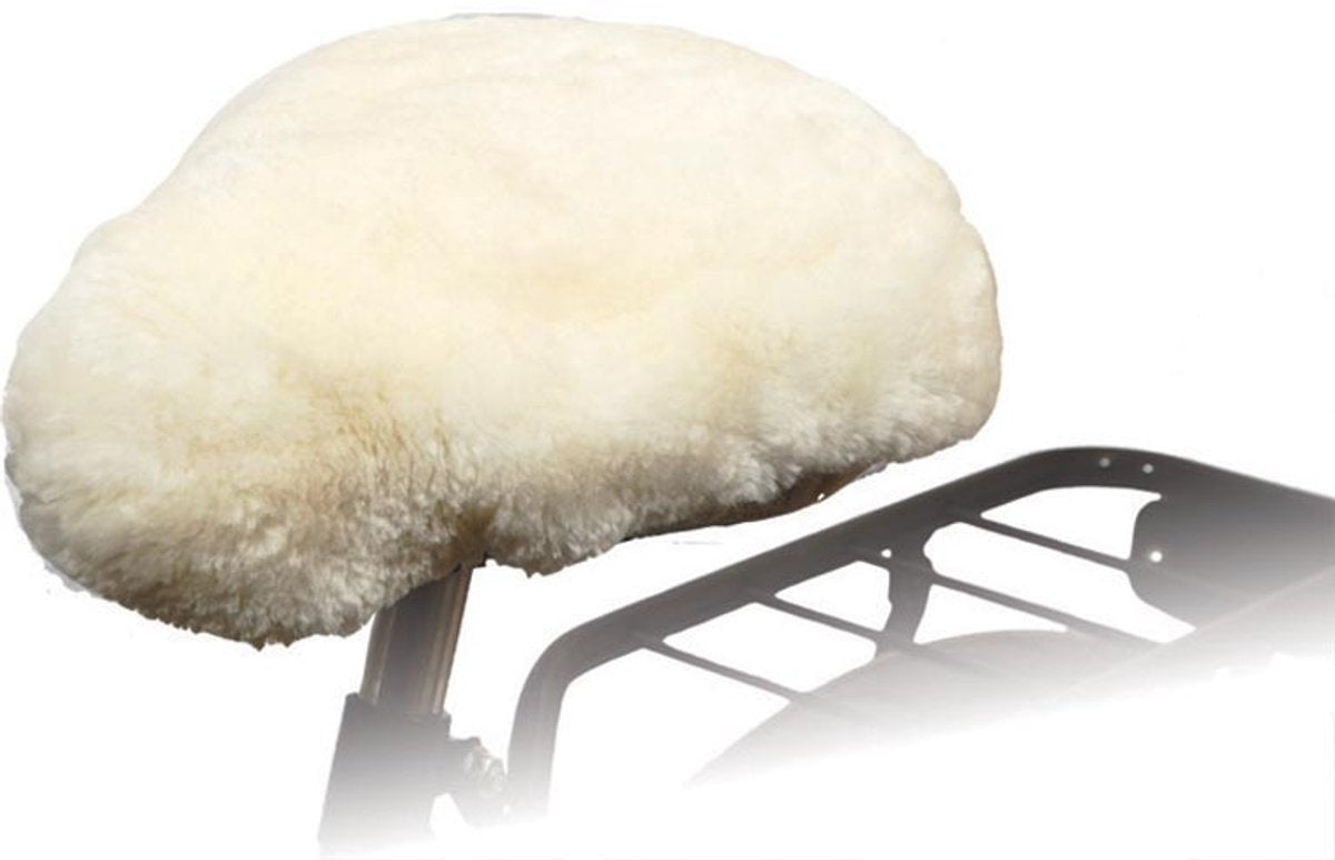 Willex - tapis de selle - peau de mouton - blanc naturel - 100% pur naturel