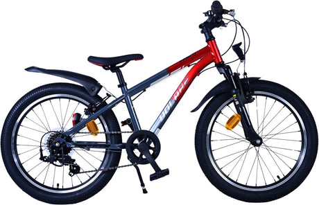 Volare XC Race Children's Bicycle - 20 pouces - 7 vitesses - Gris rouge