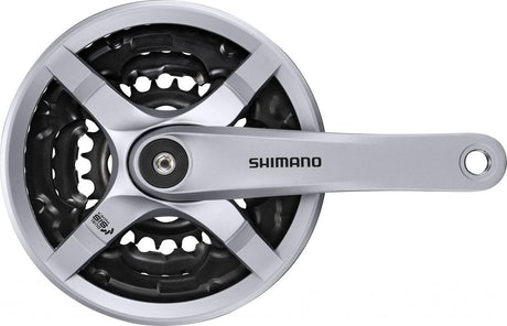 Shimano tourney fc-ty501 6 7 manivelle carrée 8 vitesses 48 38 28