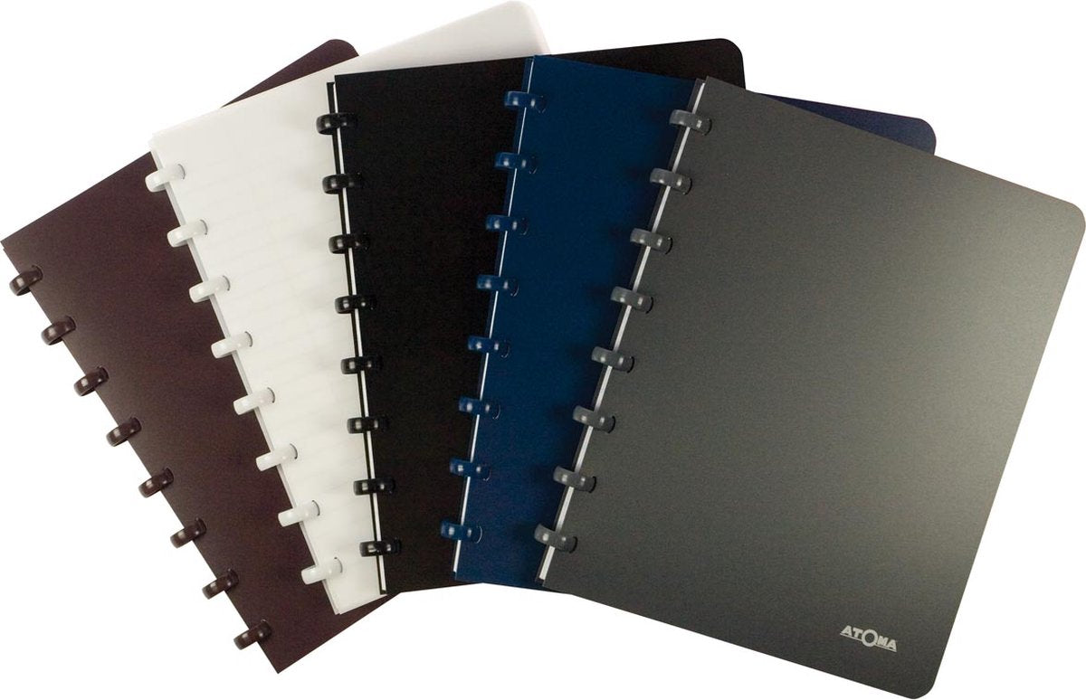 Carnets Atoma format 165 x 21 cm commercial à carreaux
