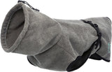 Trixie Bathrobe chien Terry Cloth Grey