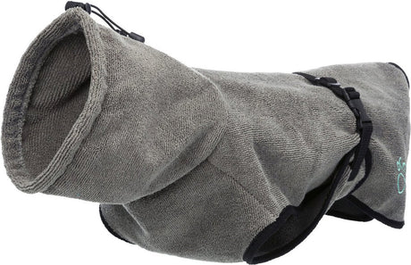 Trixie Bathrobe chien Terry Cloth Grey