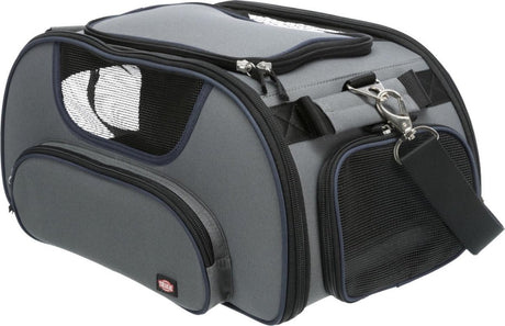 Trixie sac pour chien sac avion ailes gris noir