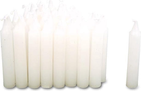 Small foot - bougies blanches petites, 36pcs.