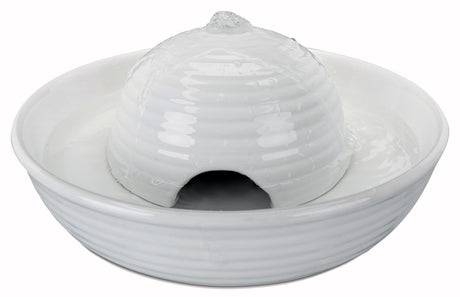 Trixie Vital Flow Mini Ceramic Drinking Fountain White