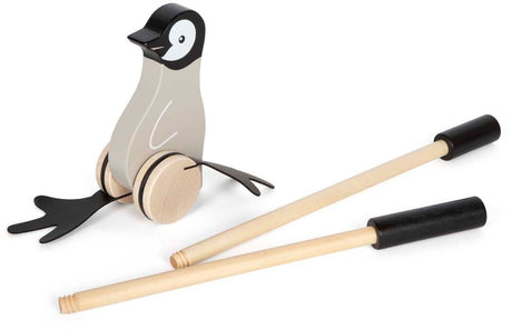 Small foot - pingouin à pousser en bois