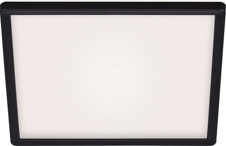 Briloner slim - plafonnier LED - plafonnier - 4000k - 18w - blanc-noir