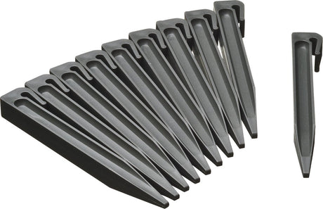 Nature Jardin Round épingles 10 pcs Small Grey