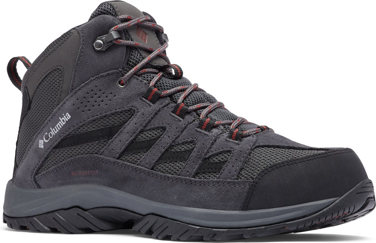 Chaussures de randonnée Columbia Crestwood Mid imperméables pour homme - gris
