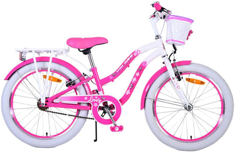 Vélo pour enfants Volare Lovely - Filles - 20 pouces - Rose - Deux freins à main