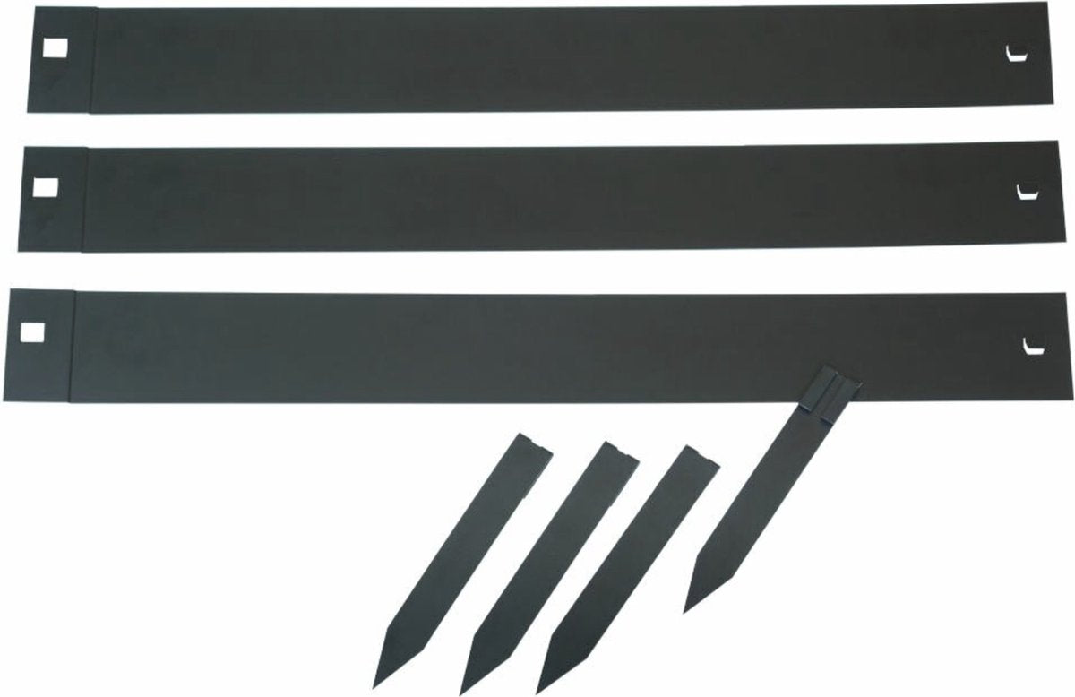 Nature Border Borders 3 PCS 91.4x10.2 cm noir