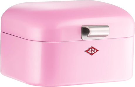 Wesco mini boîte à pain grandy - 17x18x12 cm - rose