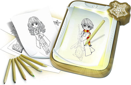 Clementoni color crafting - planche à dessin lumineuse Harry Potter, 6-8 ans - 18670