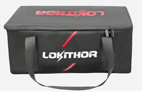 Lokithor sac de rangement aw401 jump starter - sac de transport 600d oxford - avec bandoulière Velcro - organisateur d'accessoires