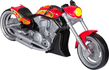 Nikko Toys Nikko Road Rippers Nitro Burnout Chopper : flammes rouges (20501 20500)