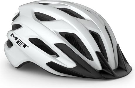 Avec casque de vélo crossover mips hommes femmes - casque de vélo de ville adultes - taille m - blanc mat