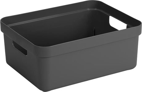 Sunware sigma home boîte de rangement 24l anthracite