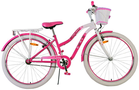 Joli vélo pour enfants Volare - filles - 26 pouces - rose - deux freins à main