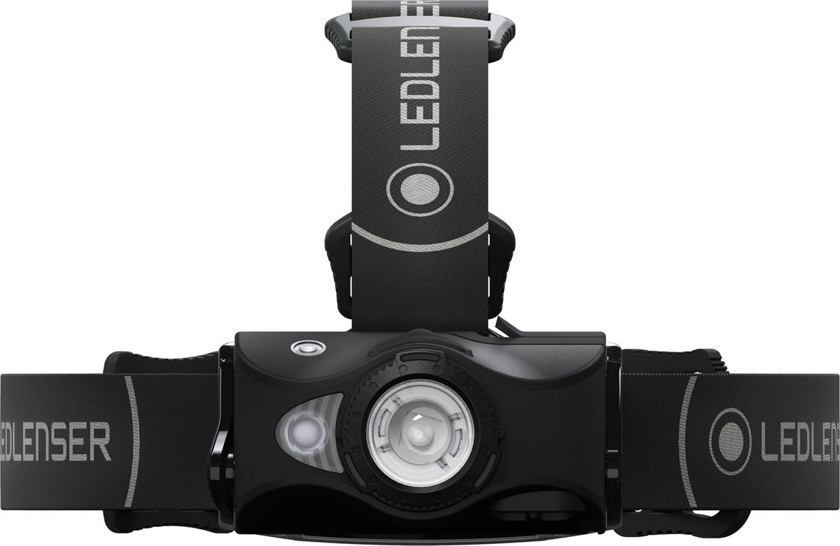 Lampe frontale rechargeable Ledlenser mh8 - 600 lumens - focalisable - noir