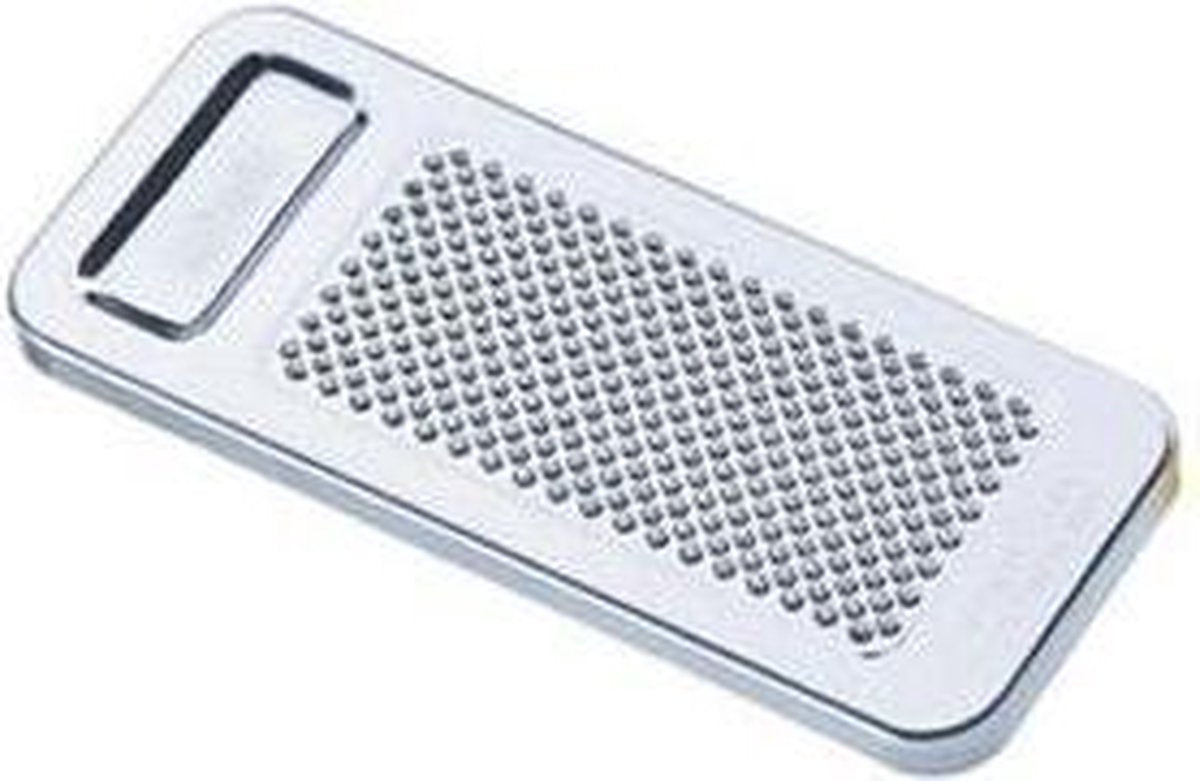 Râpe à citron et herbes Gefu râpeuse 12,8 cm – acier inoxydable – pour agrumes, muscade et herbes