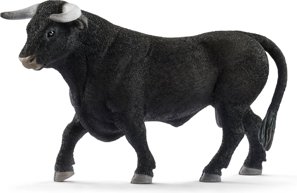 Monde agricole Schleich - Taureau noir - figurine de jeu - jouets pour enfants pour garçons et filles - 3 à 8 ans - 13875