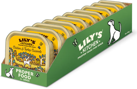 Lily's Kitchen - nourriture pour chien - nourriture humide - cocotte de poulet et de dinde - 10 x 150 g