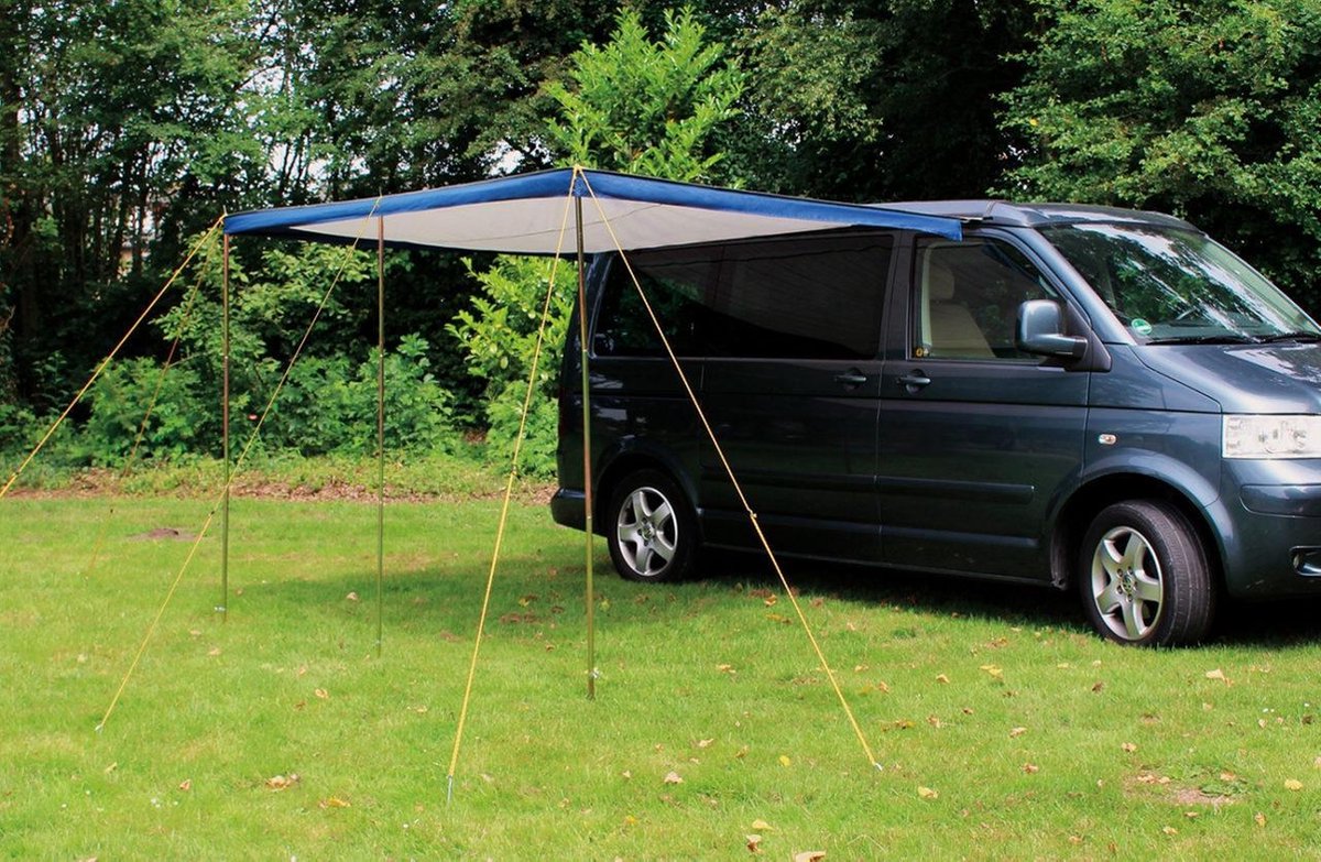 auvent de bus Fjord 260 x 240 x 180 cm polyester gris