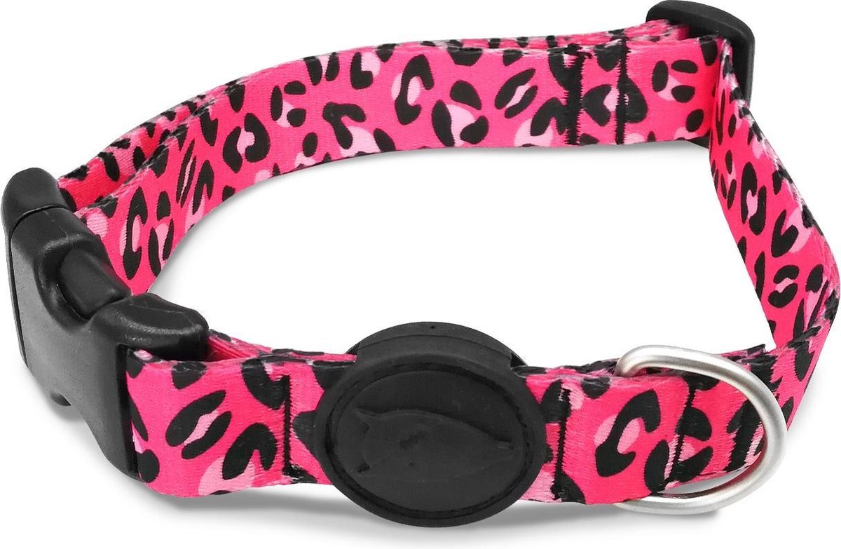 Collier pour chien Morso bulle recyclée rose léo