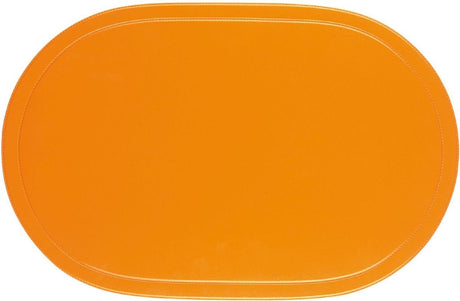 Westmark lot de 4 sets de table, 45,5 x 29 cm, vinyle, orange, collection saleen : fun