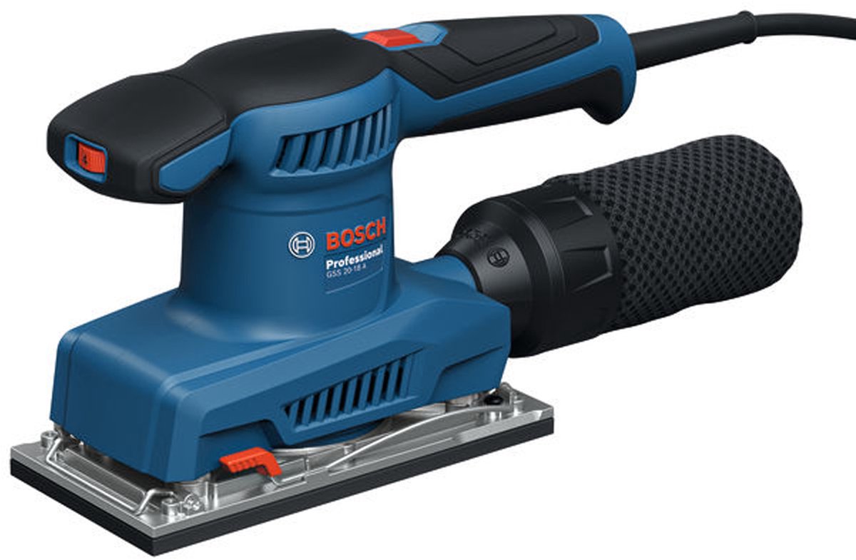 Bosch professional gss 20-18 a – ponceuse vibrante – 200 w