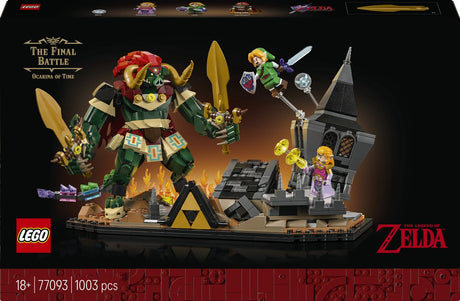 Lego ® la légende de Zelda™ : ocarina of time™ – la bataille finale - maquette pour adultes - 77093