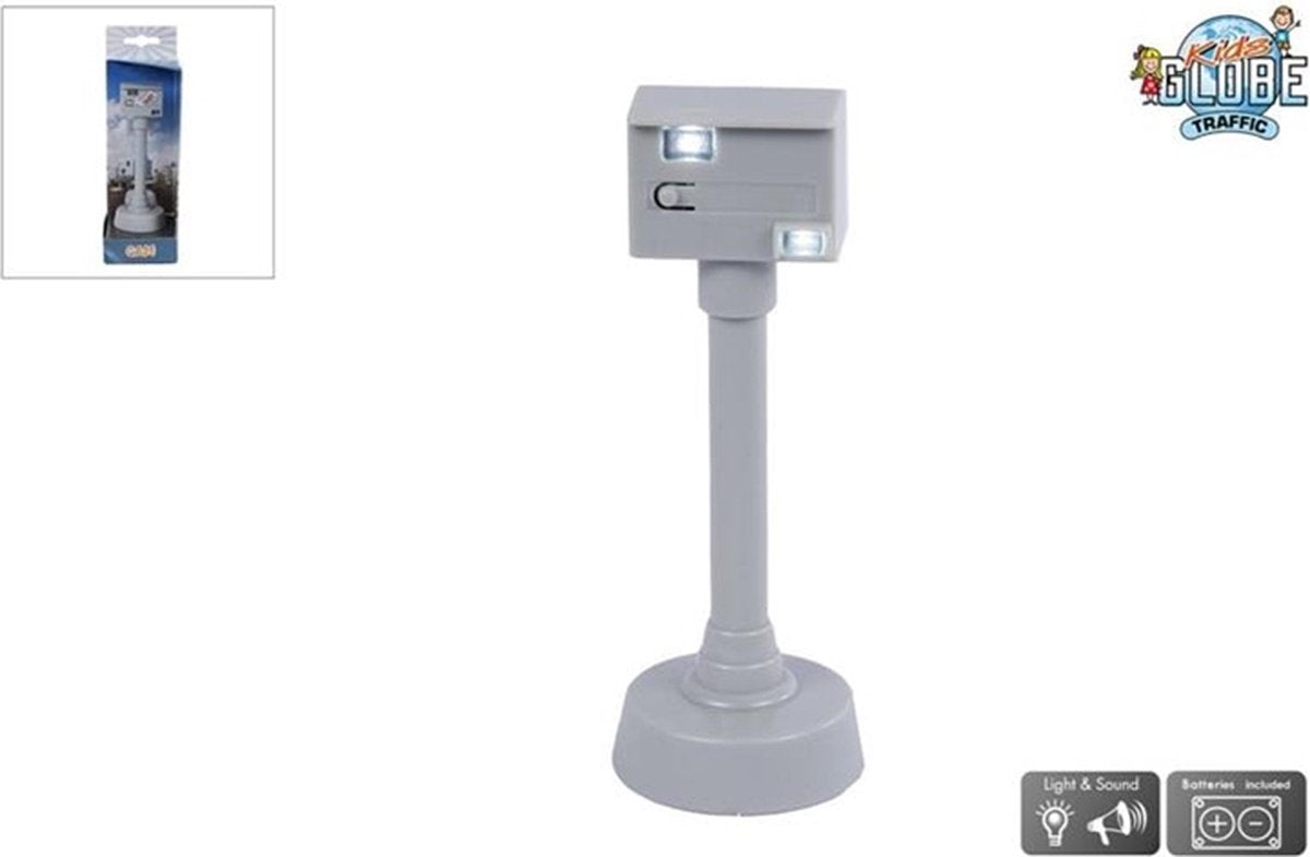 Radar radar pour enfants avec lumière et son, 12 cm