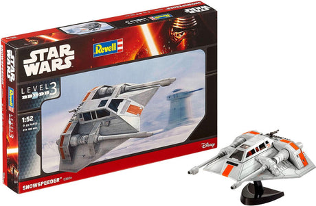 Maquette Revell - Voyage dans l'espace - Star Wars Snowspeeder 1:52 - 23 pièces.