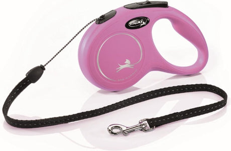 Cordon classique rétractable Flexi rose