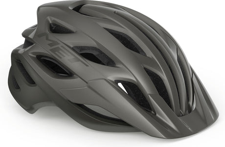 Avec Veelo mips casque de vélo hommes femmes - casque de vélo VTT adultes - vélo électrique - vélo de ville - taille L (58-61 cm) - titane allic mat (gris)