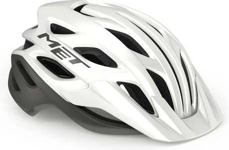 Avec Veelo mips casque de vélo hommes femmes - casque de vélo VTT adultes - vélo électrique - vélo de ville - taille l (58-61cm) - blanc gris mat (blanc)