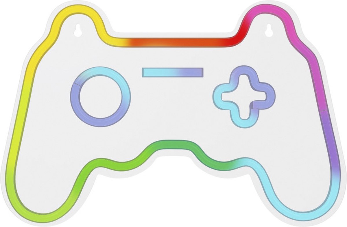 Brandless sans marque néon led rgb gamepad - lampe - applique murale - gaming - led - rgb