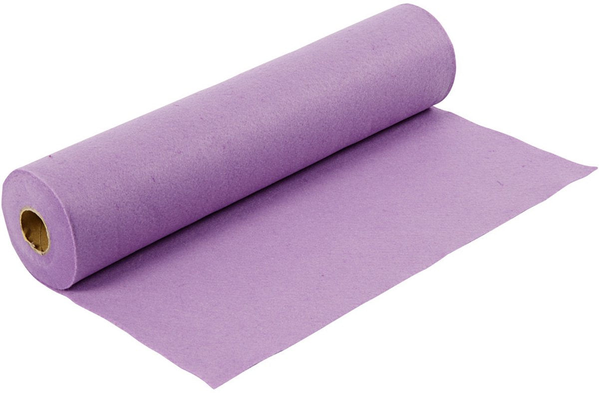 Creativ company hobby feutre en rouleau 5m violet clair