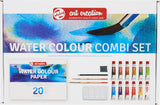 Ensemble de combinaison de peinture aquarelle Talens art création
