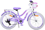 Joli vélo pour enfants Volare - filles - 20 pouces - violet - 7 vitesses