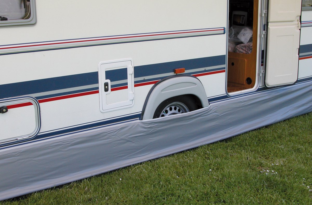 Eurotrail Caravan Draft Strip 300 x 60 cm PVC Gray