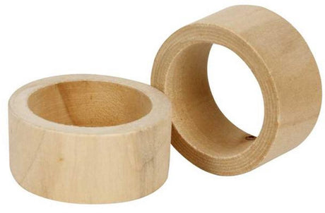 Société créative https : www.ccobby.nl ronds de serviette-b-20-mm-d-35-mm-6-piece-1-box
