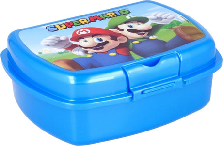 Boîte à pain Star Mario - bleue