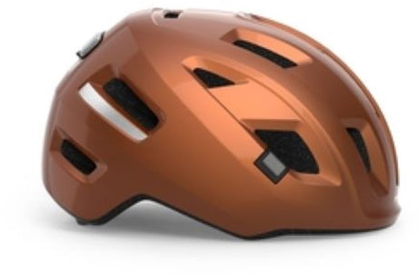 Avec casque de vélo e-mob hommes femmes – casque de vélo e bike adultes – taille l (58-61cm) – cuivre
